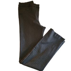 SOHO Apparal Ltd Black & Gray Stretchy Women's Trousers Size 10